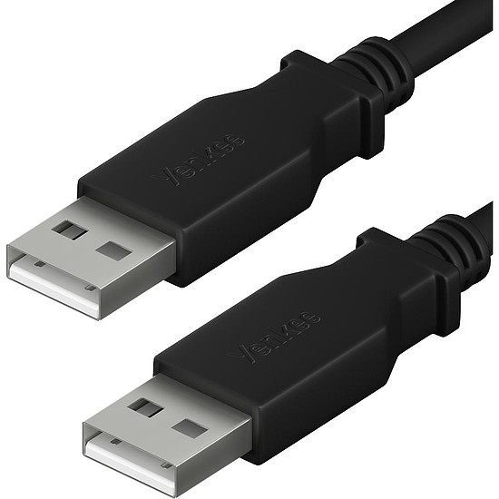 YENKEE YCU 012 BK USB A 2.0 M/M kábel