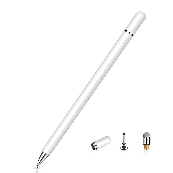 Yesido - Stylus Pen (ST02) - Passzív, kapacitív, telefonhoz, táblagéphez, Android és iOS kompatibilis - fehér (KF2314277)