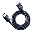 3mk Hyper kábel USB-C / Lightning 20W 1,2m - fekete