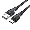 Acefast C8-04 USB-A / USB-C 3A kábel 1,2 m - fekete