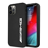 AMG Silicone Big Logo tok iPhone 12 Pro Max telefonhoz - fekete