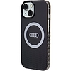 Audi IML Big Logo MagSafe tok iPhone 15 / 14 / 13-hoz - fekete