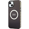 Audi IML Big Logo MagSafe tok iPhone 15 Plus / 14 Plus telefonhoz - fekete