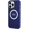 Audi IML Big Logo MagSafe tok iPhone 15 Pro Max telefonhoz - kék