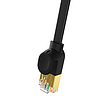 Baseus Cat 7 10Gb Ethernet RJ45 kábel 2m fekete (B00133208111-03)