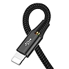 Baseus Fast 4 az 1-ben USB-kábel 2xUSB-C / Lightning / Micro 3,5A 1,2 m, fekete (CA1T4-B01)