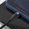 Baseus Flash Series 2 az 1-ben USB-C / Lightning USB-C kábel, 100 W, 1,2 m, fekete (CA1T2-F01)