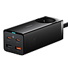 Baseus GaN3 Pro fali töltő / tápegység 2xUSB + 2xUSB-C + AC, 65W (PSZM000901)