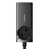 Baseus GaN3 Pro fali töltő / tápegység 2xUSB + 2xUSB-C + AC, 65W (PSZM000901)