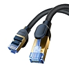 Baseus gyors internetkábel RJ45 cat.7 10Gbps 1,5m fonott fekete