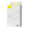 Baseus Lite Series USB-C-RJ45 hálózati adapter, 100 Mbps szürke (WKQX000213)