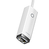 Baseus Lite Series USB-C - RJ45 hálózati adapter fehér (WKQX000302)