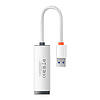 Baseus Lite Series USB - RJ45 hálózati adapter fehér (WKQX000102)