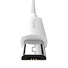 Baseus Simple Wisdom Micro USB kábel USB-hez, 2.1A, 1.5m, fehér 2db. (TZCAMZJ-02)