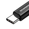 Baseus Spring USB-USB-C rugós kábel 1m 2A, fekete (CATSR-01)