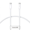 Baseus Superior 2 CB000066 USB-C / USB-C USB4 kábel 240 W 1,8 m - fehér