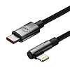 Baseus USB-C - Lightning MVP 20 W 1 m-es kábel, fekete (CAVP000201)