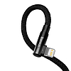 Baseus USB-C - Lightning MVP 20 W 1 m-es kábel, fekete (CAVP000201)