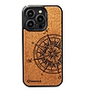 Bewood Traveler Merbau fa tok iPhone 15 Pro készülékhez