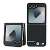 BMW Carbon Blue Line tok Samsung Galaxy Z Flip 6 telefonhoz - fekete