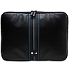 BMW Carbon & Blue Stripe tok egy 14"-os laptophoz - fekete