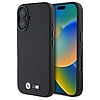 BMW Carbon Wrapped Metal iPhone 16 tok - fekete