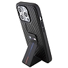 BMW Grip Stand Smooth & Carbon tok iPhone 15 Pro-hoz - fekete