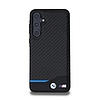 BMW Leather Carbon tok Samsung Galaxy A55-höz - fekete