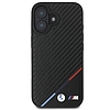 BMW M Carbon Tricolor Line MagSafe iPhone 16 tok - fekete