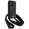 BMW M Edition Carbon Stripe & Strap iPhone 16 Plus tok - fekete