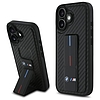 BMW M Grip Stand Smooth and Carbon tok iPhone 16-hoz - fekete