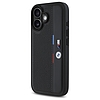 BMW M Perforated Tricolor Detail Line iPhone 16 tok - fekete