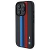 BMW M Performance Tricolor Printed Stripes MagSafe tok iPhone 16 Pro-hoz - fekete