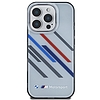 BMW Motosport IML Random Stripes iPhone 16 Pro Max tok - szürke