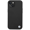 BMW Silicone Metal Logo tok iPhone 15 / 14 / 13-hoz - fekete