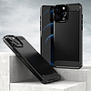 Carbon Case Flexibilis burkolatú TPU tok iPhone 13 Pro Max készülékhez fekete