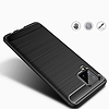 Carbon Case Flexibilis Cover TPU tok Samsung Galaxy A42 5G fekete