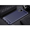 Carbon Case Flexibilis Cover TPU tok Samsung Galaxy A42 5G fekete