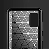 Carbon Case Flexible Cover TPU tok Huawei P40 kék