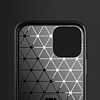 Carbon Case Flexible Cover TPU tok iPhone 12 mini fekete készülékhez