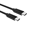 Choetech CC0001 USB-C - USB-C kábel 0,5 m, fekete