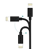 Choetech MFI USB - Lightning töltő adatkábel 1,2 m fehér (IP0026 fehér)