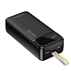 Choetech PD22.5W Dual USB-A+Type-C Power bank 30000mAh fekete