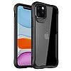 Crong Hybrid átlátszó burkolat - védőtok iPhone 11 Pro készülékhez fekete (CRG-HCLC-IP11P-BLK)