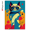 Dayliner agenda Colors A5 heti Astro Cat 2025