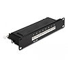 Delock 10 patch panel 8 porttal Cat.6A 1U fekete (66872)