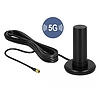 Delock 5G LTE antenna SMA-dugó 0 - 3 dBi irányítatlan, rögzített, mágneses talppal és csatlakozókábe (12590)