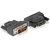 Delock Adapter DVI-25tűs male > HDMI female (65024)