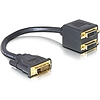 Delock Adapter DVI25 male > 2x DVI25 female (65051)