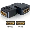 Delock Adapter HDMI female > HDMI female 90 left (65078)